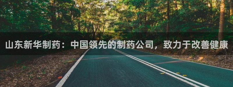 九游老哥俱乐部官网登录不了：山东新华制药：中国领先的制药公司，致力于改善健康