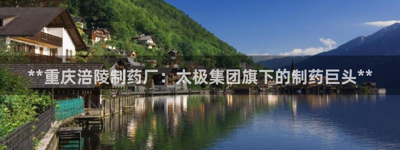 九游会老哥俱乐部社区论坛：**重庆涪陵制药厂：太极集团旗下的制药巨头**