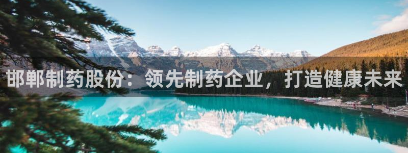 九游会老哥俱乐部官网：邯郸制药股份：领先制药企业，打造健康未来