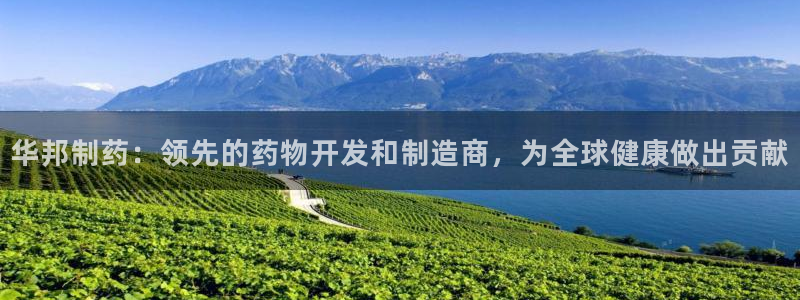 九游老哥俱乐部官网登录：华邦制药：领先的药物开发和制造商，为全球健康做出贡献