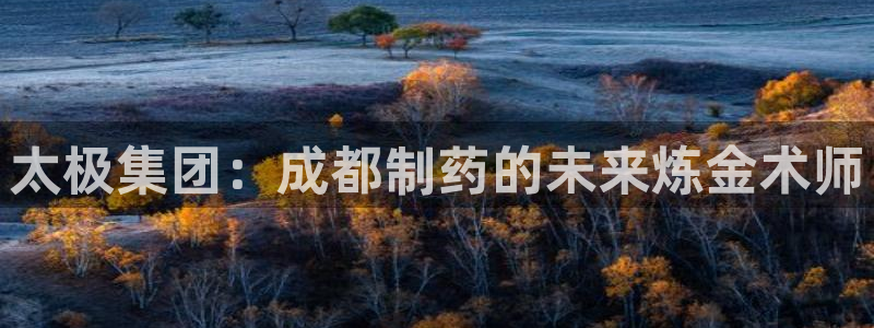 九游会老哥俱乐部必备的交流社区论坛：太极集团：成都制药的未来炼金术师