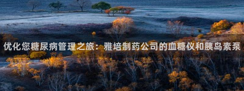 九游会老哥俱乐部社区论坛：优化您糖尿病管理之旅：雅培制药公司的血糖仪和胰岛素泵